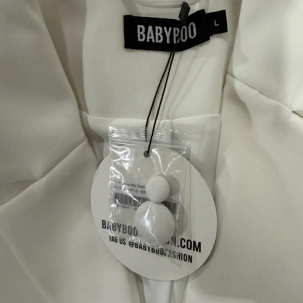 NWT ELVIRA MINI DRESS BABYBOO - Picture 4 of 5